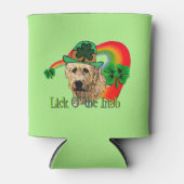 Irish Wolfhound St Patricks Day Blikjeskoeler (Voorkant)
