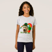 Irish Wolfhound St Patricks T-shirt (Voorkant volledig)