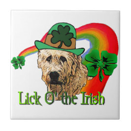 Irish Wolfhound St Patricks Tegeltje