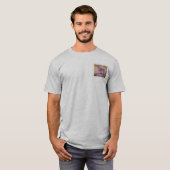 Irish Wolfhound stempel T-shirt (Voorkant volledig)