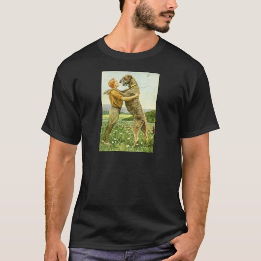 Irish Wolfhound T-shirt (Voorkant)