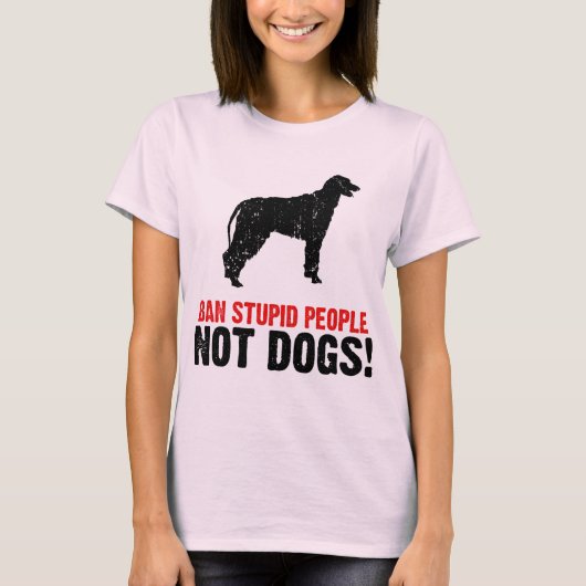 Irish Wolfhound T-shirt (Voorkant)