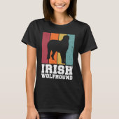 Irish Wolfhound Vintage 2 T-shirt (Voorkant)