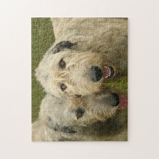 Irish Wolfhounds Foto Legpuzzel (Verticaal)