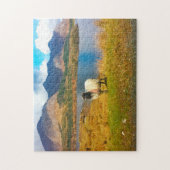 Irish Wooly Sheep Galway Ireland Legpuzzel (Verticaal)