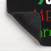 Irish You A Merry Christmas Ireland Flag Xmas Hat  Muismat (Hoek)