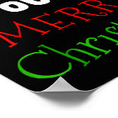 Irish You A Merry Christmas Ireland Flag Xmas Hat Poster (Hoek)