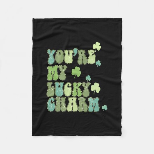 Irish you are my Lucky Charm Fleece Deken (Voorkant)