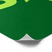 Irish You Merry Saint Patrick's Day Gelukkig Nieuw Poster (Hoek)