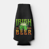 IRISH YOU WERE BEER GRAPPIG DRINKEN IERLAND   FLESJESKOELER (Voorkant)