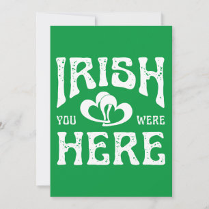 IRISH YOU WERE HERE KAART
