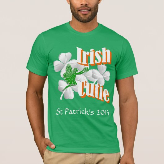 Irishcutie met een fee t-shirt (Voorkant)