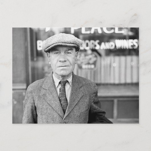 Irishman in Omaha, jaren dertig Briefkaart (Voorkant)