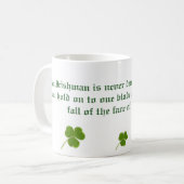 Irishman is nooit Drink Koffiemok (Voorkant links)