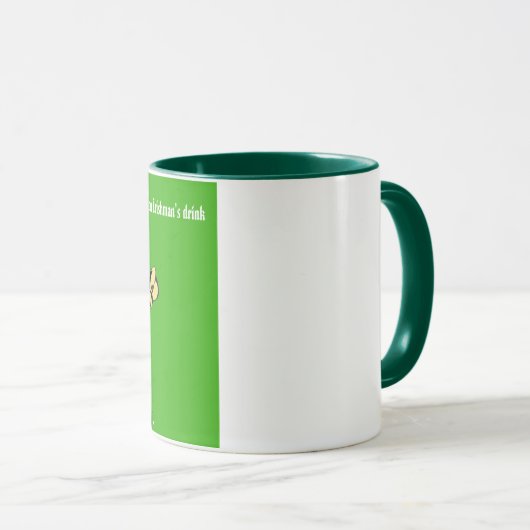 Irishmans drink mok (Voorkant rechts)