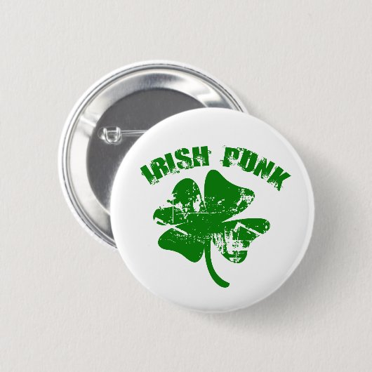 IrishPunk Ronde Button 5,7 Cm (Voorkant /achterkant)