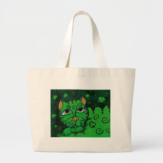IrishTom Grote Tote Bag (Voorkant)