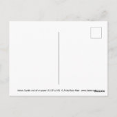 Irisieschilderij Briefkaart (Achterkant)