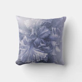 Irisinnerlijke schoonheid (zilverblauwe tinten) go kussen