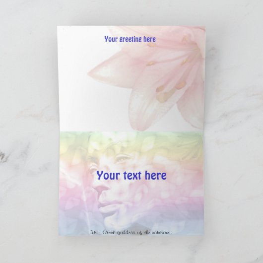 Iriskaart Kaart (Binnen)