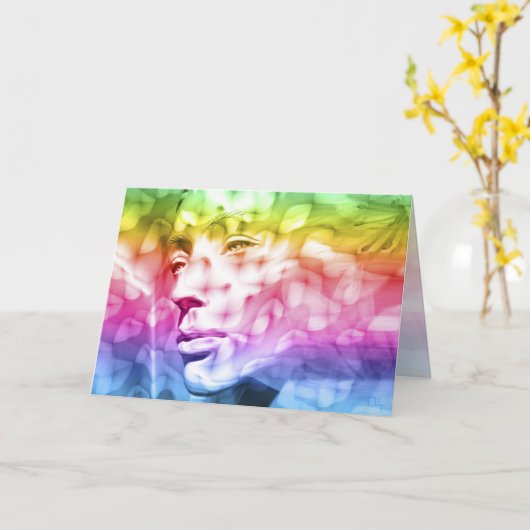 Iriskaart Kaart (Gele Bloem)