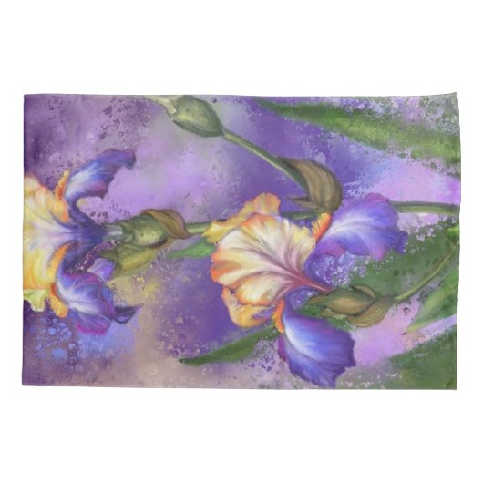 Iriskussen Hoesje Kussensloop (Achterkant)