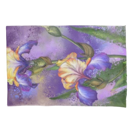 Iriskussen Hoesje Kussensloop (Voorkant)