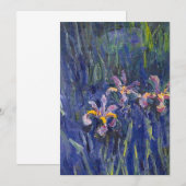 Iriss Claude Monet Kaart (Voorkant / Achterkant)
