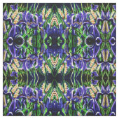 Iris's en Bijen Stof (Swatch)