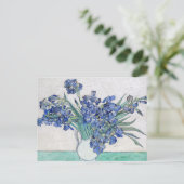Iriss Floral Vincent van Gogh Briefkaart (Staand voorkant)