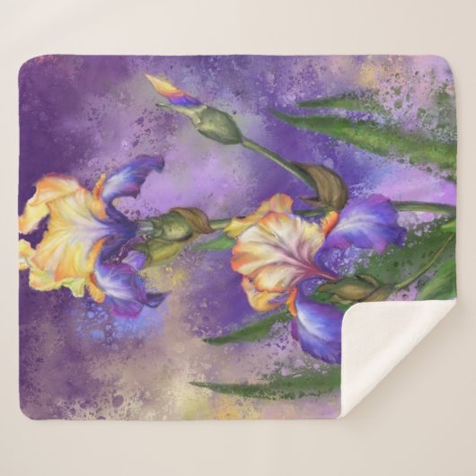 Iriss Sherpa Blanket Sherpa Deken (Voorkant (horizontaal))