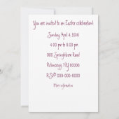 Irisse Waterverf Kaart (Achterkant)