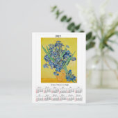 Irissen Agenda 2023 Vincent van Gogh Briefkaart (Staand voorkant)