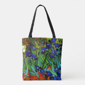 Irissen, beroemd kunstwerk van Van Gogh, Tote Bag (Achterkant)