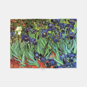 Irissen door Van Gogh Fine Art. Fleece Deken