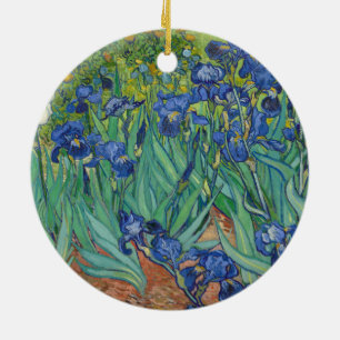 Irissen door Vincent van Gogh 1889 Keramisch Ornament