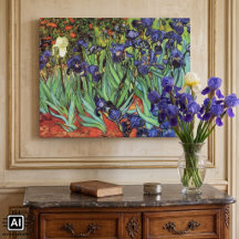 Irissen door Vincent van Gogh, Vintage Tuinkunst