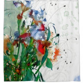 Irissen Douchegordijn (Voorkant)