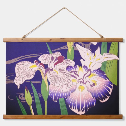 Irissen Hangend Wandkleed (Voorkant)