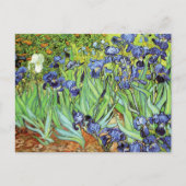 Irissen in de tuin Vincent van Gogh Briefkaart (Voorkant)