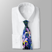 Irissen, schilderij van Claude Monet, Stropdas (Gebonden)