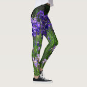 Irissen tinten van Paarse en groene Leggings (Rechts)