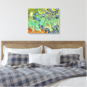 Irissen - Van Gogh - c1889 Canvas Afdruk (Insitu (Slaapkamer))