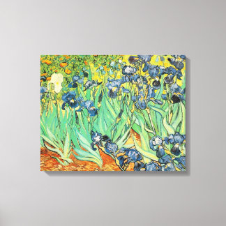Irissen - Van Gogh - c1889 Canvas Afdruk
