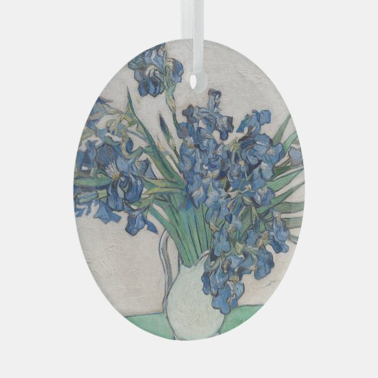 Irissen van Gogh: Glas Ornament (Voorkant Rechts)