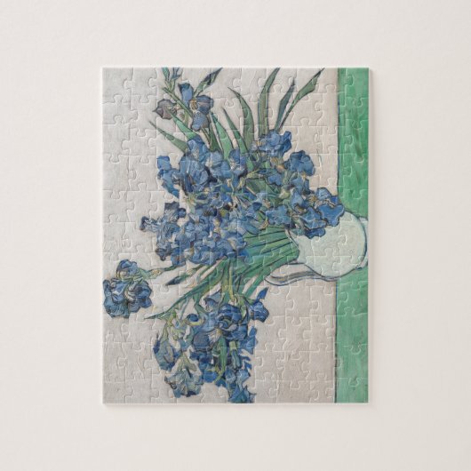 Irissen van Gogh: Legpuzzel (Verticaal)