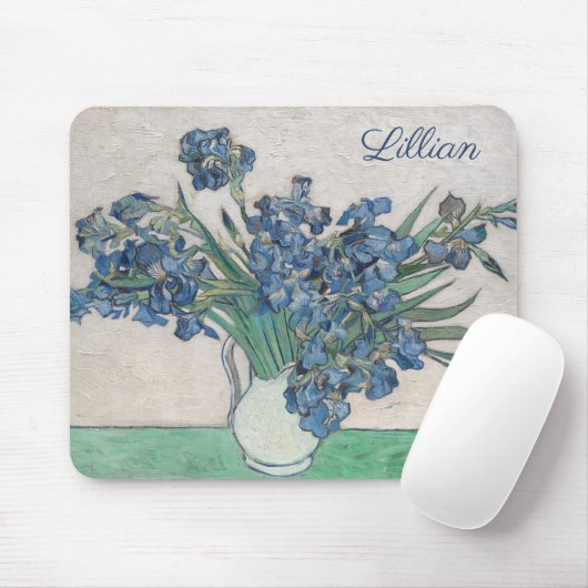 Irissen van Gogh: Muismat (Met muis)