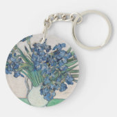 Irissen van Gogh: Sleutelhanger (Achterkant)
