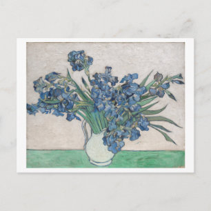 Irissen van Vincent Van Gogh Bloemen Briefkaart
