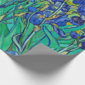 Irissen van Vincent Van Gogh Cadeaupapier (Hoek)